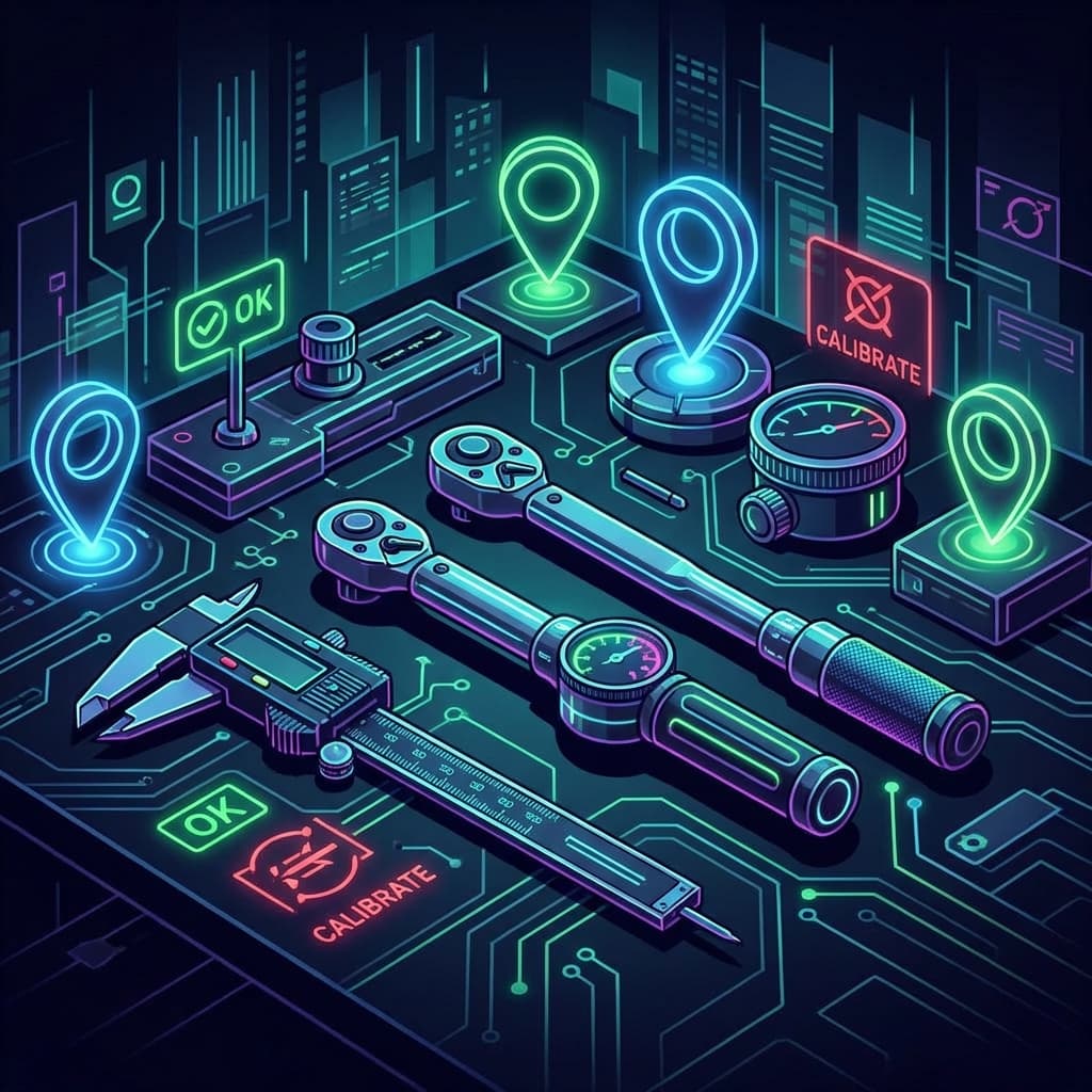 Calibration Equipment Tracking: Gage Management Software + Physical Location Tracking