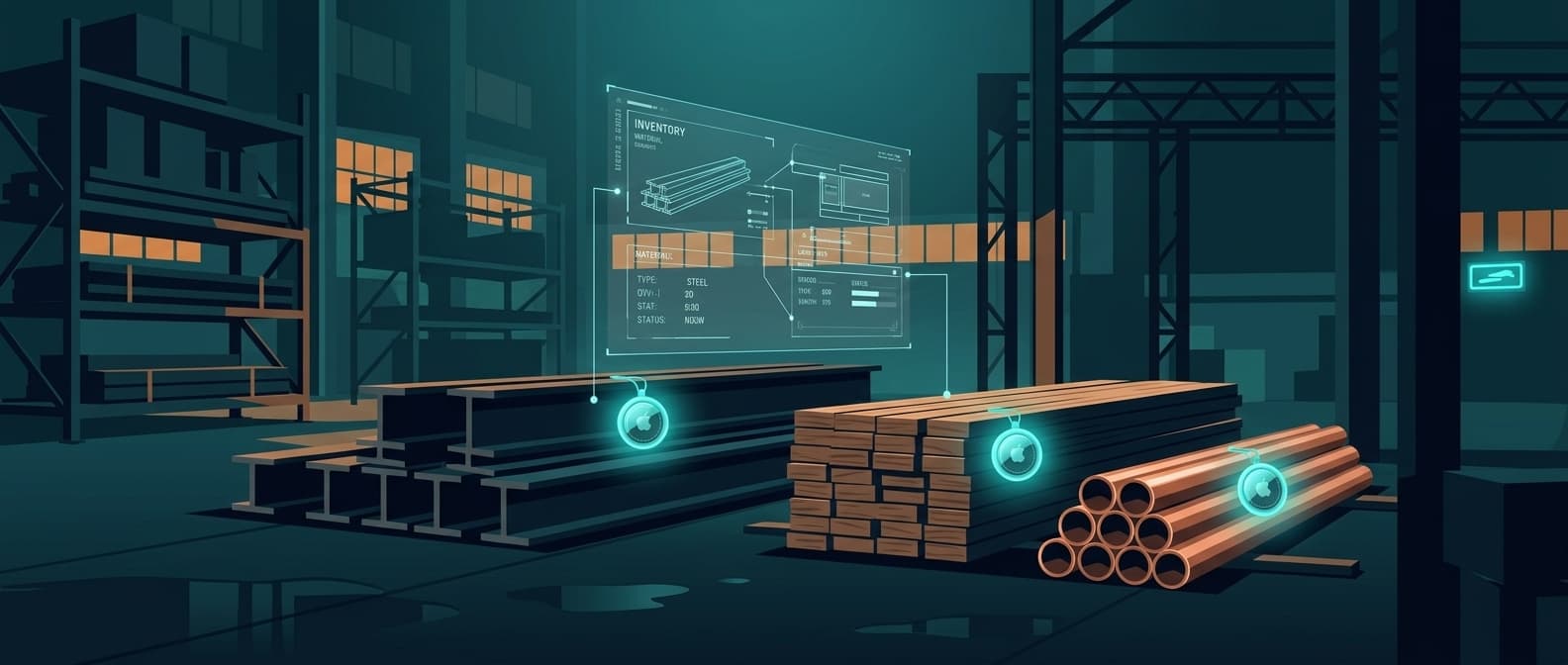 Material Tracking: Real-Time Visibility from Warehouse to Job Site
