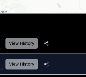 Asset tracking interface showing shared asset location view for equipment monitoring