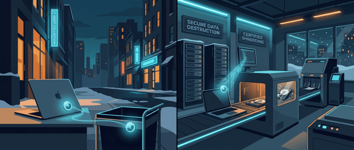IT Asset Disposition Tracking: Chain of Custody from Desk to Data Destruction
