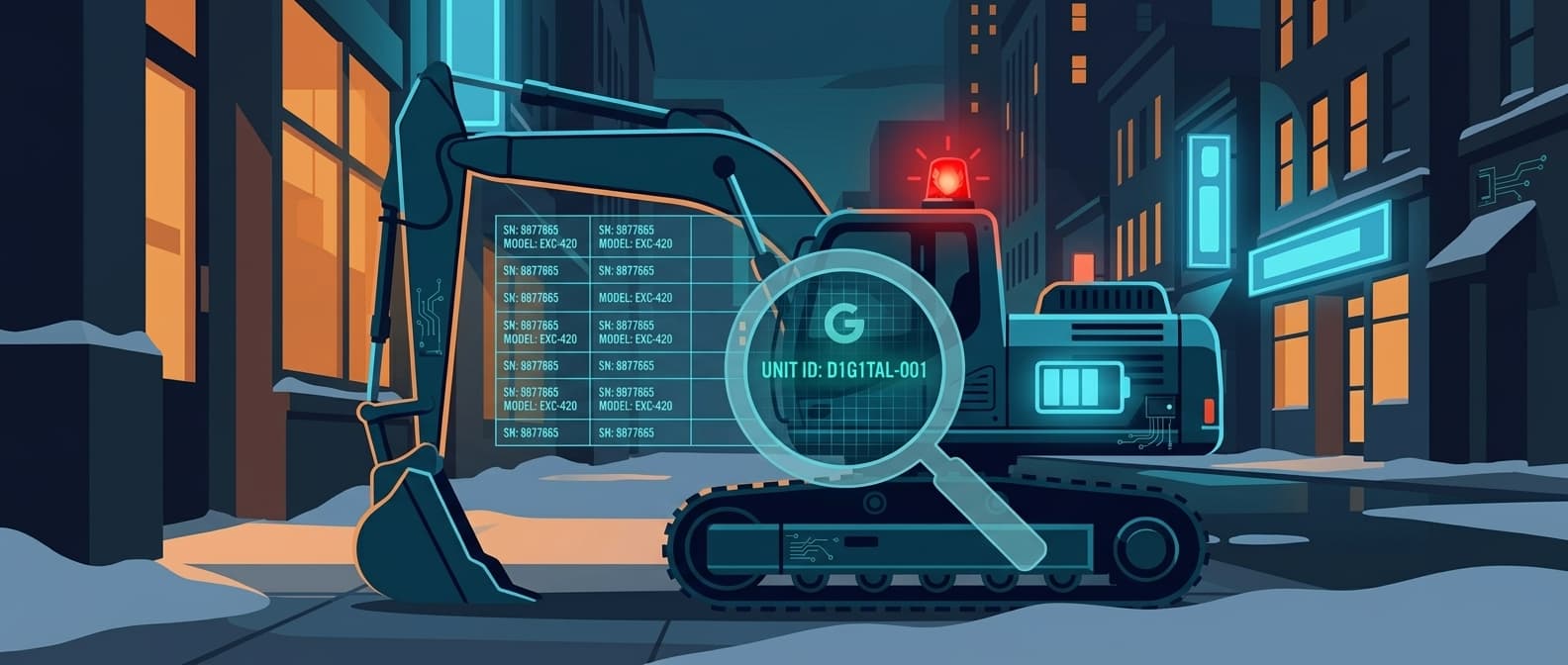 Stolen Equipment Database Guide: How to Check Serial Numbers and Recover Stolen Machinery